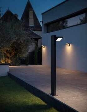 Installation de luminaires pour jardins var