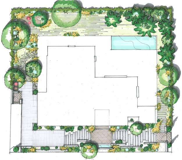 Création aménagement paysager jardins piscines var